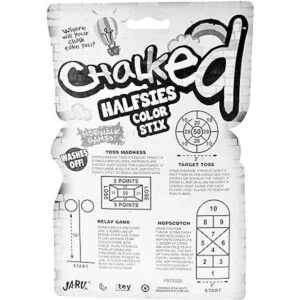 JARU Pizarra de tiza lavable 6 paquetes de 8 colores.