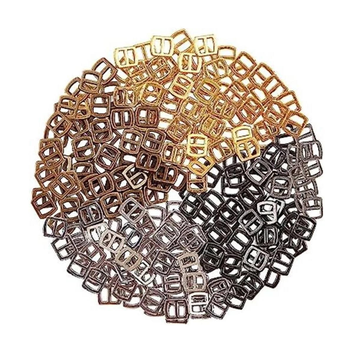 PH PandaHall 200 piezas de 4 colores mini aleación