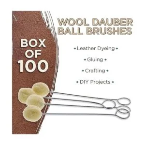 TCP Global Brocha de bola de lana Daubers paquete de_2