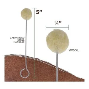 TCP Global Brocha de bola de lana Daubers paquete de_3
