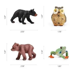 16 figuras de animales del bosque figuras de criaturas_5