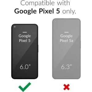 Crave Pixel 5 Caso Funda de protección dual para Google_2