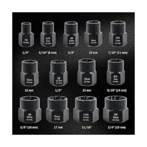 Juego de herramientas de extracción de tuercas y pernos de_2