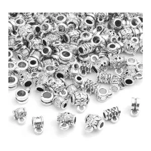 Cuentas de plata tibetana de 3.53 oz 120 a 220 piezas_5