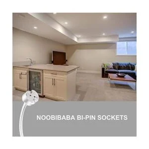 Noobibaba Juego de 12 conectores para bombillas G4 GU5.3_4