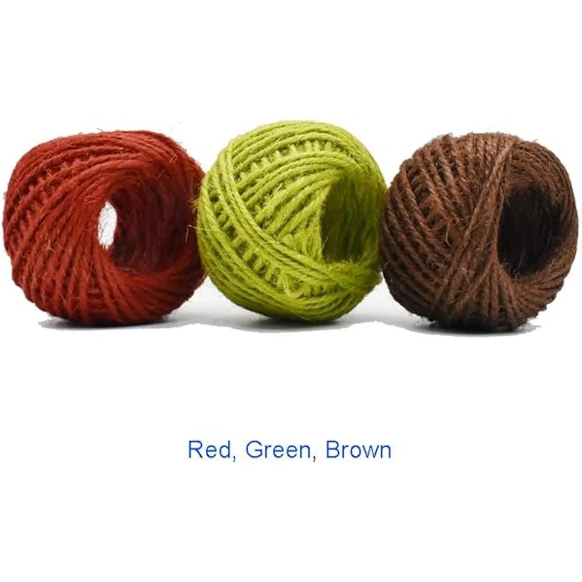 Cuerda de yute natural de 12 colores cuerda de yute de_5