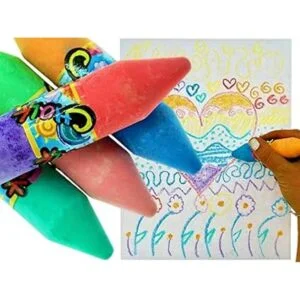 JARU Pizarra de tiza lavable 6 paquetes de 8 colores.