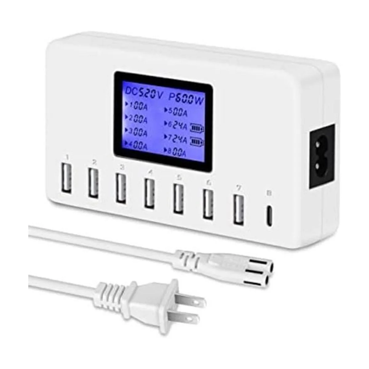 Slitinto Cargador USB estación de carga USB de 60 W 12_1