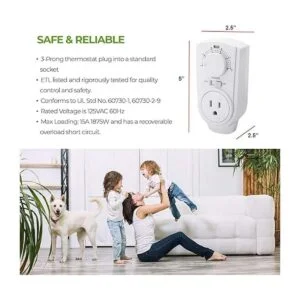 EconoHome Termostato ajustable termostato universal de_3