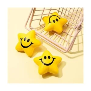 20 piezas de bolas de sonrisa de estrella mini bola de