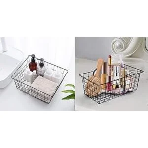 Cestas de alambre para organizar cestas de despensa del