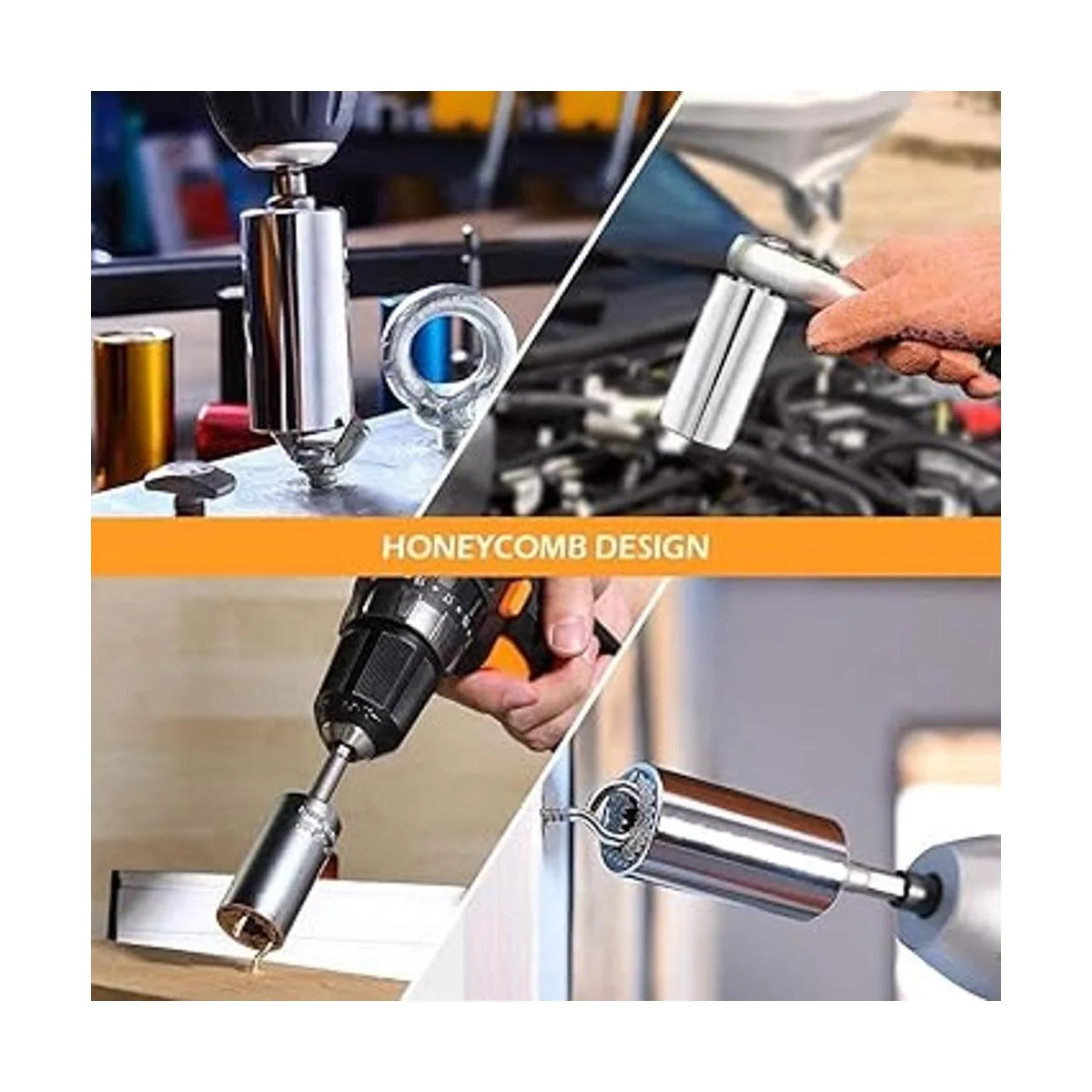 Extensión de broca flexible y juego de herramientas de