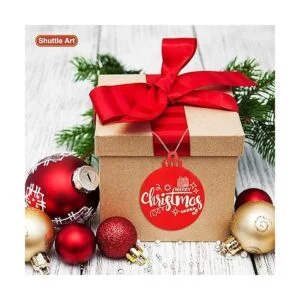 Kit de adornos de Navidad de madera 360 piezas Shuttle