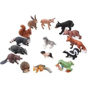 16 figuras de animales del bosque figuras de criaturas_6