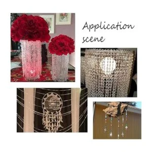 PH PandaHall 2880 cuentas de bicono de 0.236 in facetadas