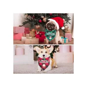 ADOGGYGO Paquete de 2 bandana para perro diseño clásico a_2