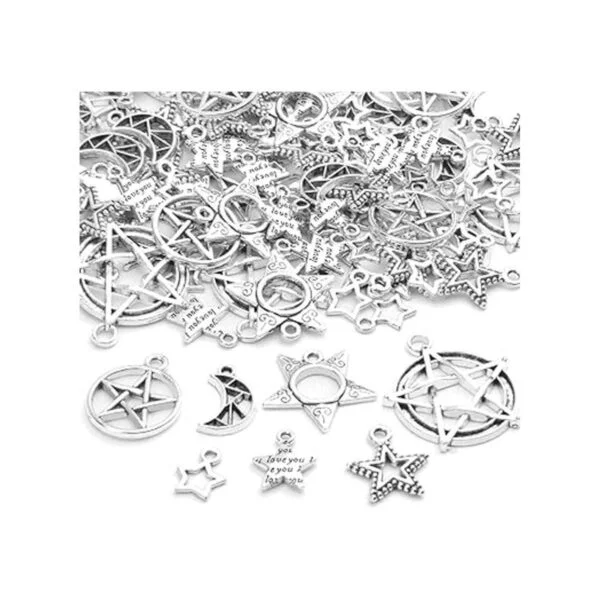 BronaGrand 3.53 oz 80150 piezas Dijes mixtos de luna y