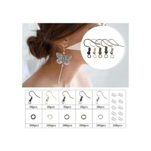 TOAOB 150 ganchos para aretes de colores mixtos