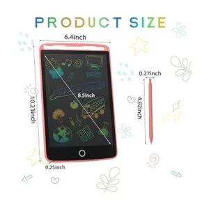 Paquete de 2 tabletas de escritura LCD para niños_5