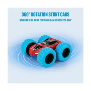 M SANMERSEN Flip Cars Paquete de 2 juguetes giratorios_3