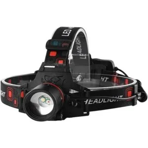 PROFORUS Linterna frontal LED verde recargable con_2