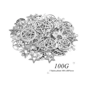 BronaGrand 3.53 oz 80150 piezas Dijes mixtos de luna y