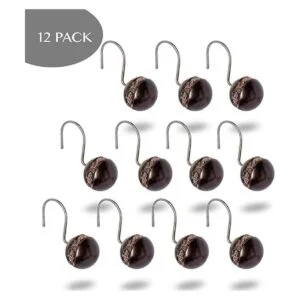 Creative Scents Dublin Ganchos para cortina de ducha