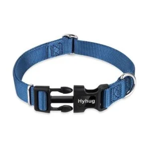 Hyhug Pets Collar básico clásico de color sólido para