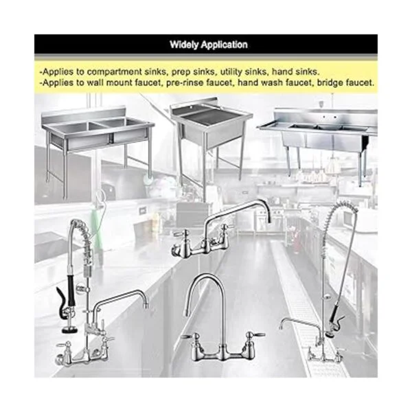 AGAHPAY Kit de instalación para montaje en pared grifo de