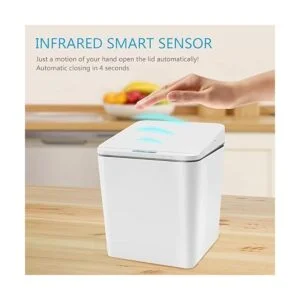 FEBHBRQ Touchless Mini cubo de basura para encimera_6