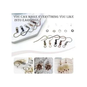 TOAOB 150 ganchos para aretes de colores mixtos