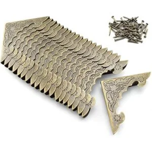 SDTC Tech Juego de 20 protectores de esquina de metal_5