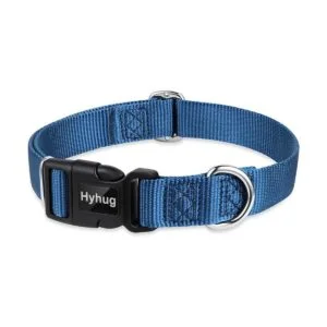 Hyhug Pets Collar básico clásico de color sólido para