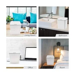 FEBHBRQ Touchless Mini cubo de basura para encimera_5