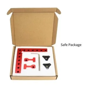 QWORK 2 abrazaderas cuadradas de posicionamiento de 90_5