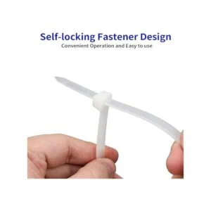 KOOWIN Paquete de 200 bridas de plástico de nailon_3