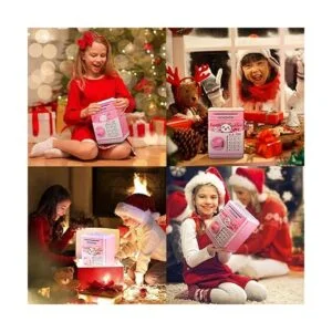 JUNEU Alcancía electrónica para niños banco de dinero con_4