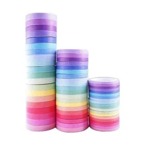 Phantomon Washi Juego de 60 rollos de cinta adhesiva_3