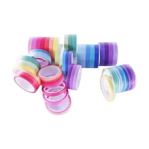 Phantomon Washi Juego de 60 rollos de cinta adhesiva_4