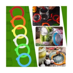 30 juntas de silicona para tarros de silicona