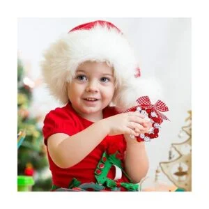 14 juegos de corona de cascabel de Navidad adornos para