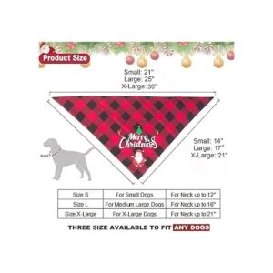 ADOGGYGO Paquete de 2 bandana para perro diseño clásico a_5