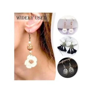 TOAOB 150 ganchos para aretes de colores mixtos