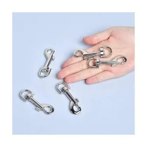 Borns Juego de 8 ganchos giratorios giratorios de 360