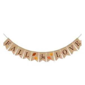 SWYOUN Guirnalda de arpillera de otoño y otoño para boda_1