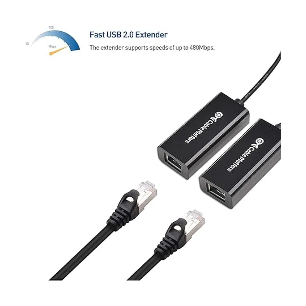 Cable Matters USB sobre Ethernet Extender con 480Mbps USB_4