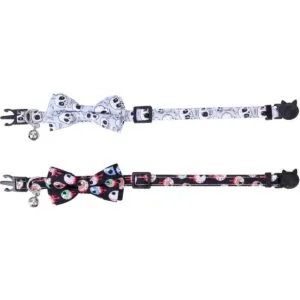 Lamphyface 2 PackSet de collar de gato de Halloween con_4