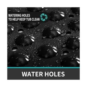 DEXI Tapete de bañera antideslizante para baño bañera con_3