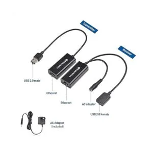 Cable Matters USB sobre Ethernet Extender con 480Mbps USB_2