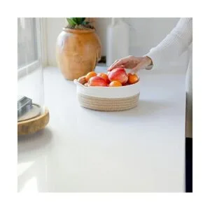 NaturalCozy Juego de 5 cestas redondas de cuerda_4